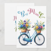 Beste moeder ooit, mama je bent de beste Moederdag Feestdagenkaart (Voorkant / Achterkant)