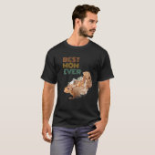 Beste moeder ooit mama Squirrel Cute Animal Moeder T-shirt (Voorkant volledig)