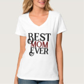 beste moeder ooit, mammie mama, gewoon cadeau t-shirt (Voorkant)