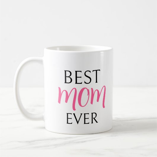 Beste moeder ooit met naam koffiemok (Links)