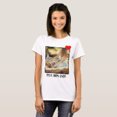 Beste moeder ooit | Modern aangepaste Moederdag fo T-shirt (Voorkant volledig)