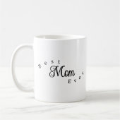 Beste Moeder Ooit Modern Eenvoudig Koffiemok (Links)