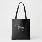 Beste Moeder Ooit Modern Eenvoudig Tote Bag (Voorkant)