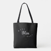 Beste Moeder Ooit Modern Eenvoudig Tote Bag (Achterkant)