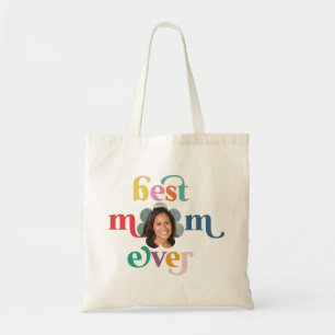 Beste Moeder Ooit Moderne Foto Kinder Namen Moeder Tote Bag
