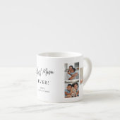 Beste moeder ooit Moderne multi‑foto herinnering O Espresso Kop (Voorkant rechts)