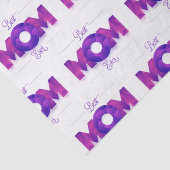 Beste Moeder ooit Moderne Typografie | MOEDERDAG Tissuepapier (Detail)