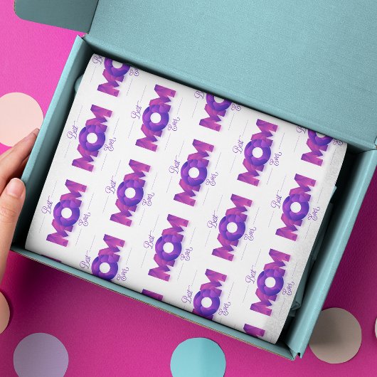 Beste Moeder ooit Moderne Typografie | MOEDERDAG Tissuepapier