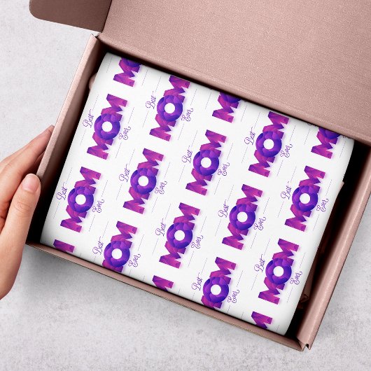 Beste Moeder ooit Moderne Typografie | MOEDERDAG Tissuepapier