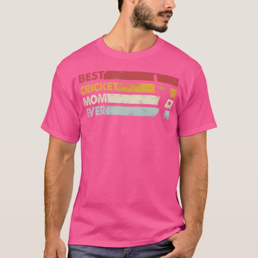 Beste moeder ooit moeder cricket t-shirt (Voorkant)