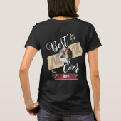 beste moeder ooit , moeder en baby één fotofamilie t-shirt (Achterkant)