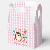 Beste moeder ooit moeder en Baby egel Bedankdoosjes (Geopend)