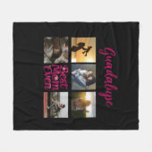 Beste Moeder Ooit Moeder Foto Collage Fleece Deken (Voorkant (Horizontaal))