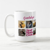 Beste Moeder Ooit Moeder Foto Collage Koffiemok (Links)