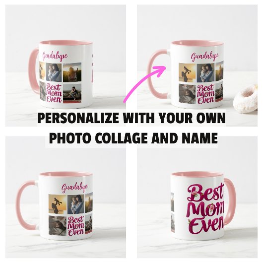 Beste Moeder Ooit Moeder Foto Collage Koffiemok