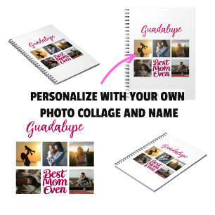 Beste Moeder Ooit Moeder Foto Collage Notitieboek