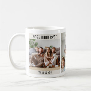 Beste Moeder Ooit Moederdag 3 Familie Foto Collage Koffiemok