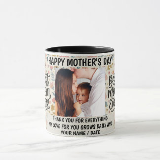 Beste moeder ooit, Moederdag 5-foto mok cadeau 