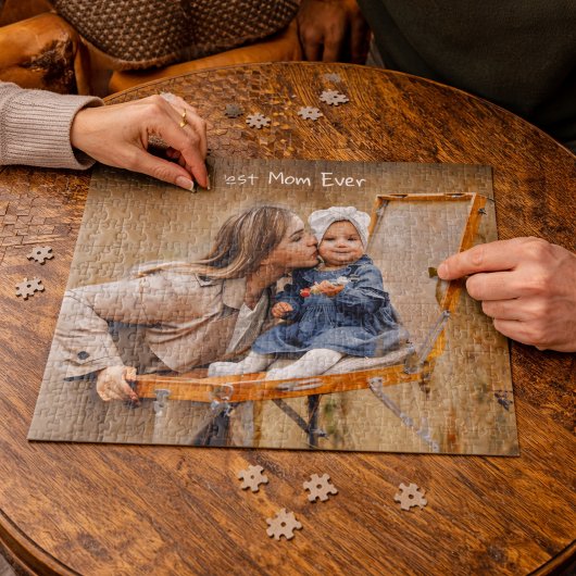 Beste Moeder Ooit Moederdag Aangepaste Foto Legpuzzel