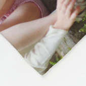 Beste moeder ooit Moederdag Blush Pink Fotocollage Fleece Deken (Hoek)