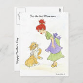 Beste moeder ooit Moederdag Briefkaart (Voorkant / Achterkant)