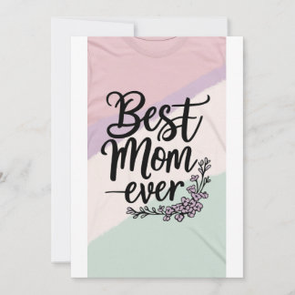 Beste moeder ooit!,moederdag cadeaubon kaart