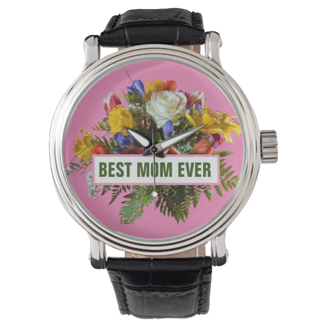 BESTE MOEDER Ooit MOEDERDAG CADO   Horloge (Voorkant)
