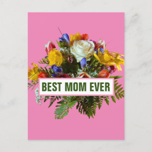 BESTE MOEDER Ooit MOEDERDAG CADOE POSTKAART