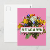 BESTE MOEDER Ooit MOEDERDAG CADOE POSTKAART (Voorkant / Achterkant)