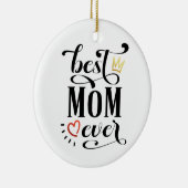 Beste Moeder Ooit Moederdag Citaat | Ornament (Rechts)