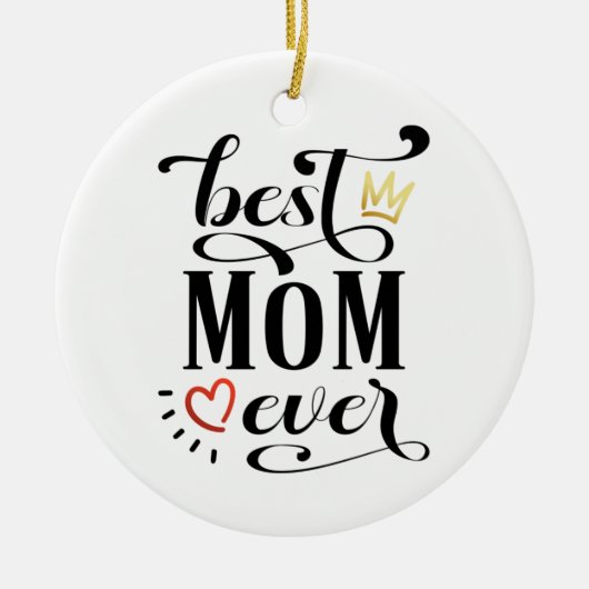 Beste Moeder Ooit Moederdag Citaat | Ornament (Voorkant)