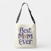 Beste Moeder Ooit Moederdag Crossbody Tas (Achterkant)