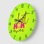 Beste moeder ooit Moederdag Design-63344 Grote Klok (Hoek)