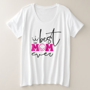 Beste moeder ooit Moederdag Design-63344 Grote Maat T-shirt