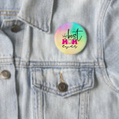 Beste moeder ooit Moederdag Design-63344 Ronde Button 5,7 Cm (In situ)