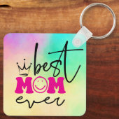 Beste moeder ooit Moederdag Design-63344 Sleutelhanger (Achterkant)