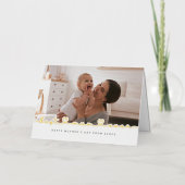 Beste moeder ooit Moederdag Foto Folie Wenskaart (Voorkant)