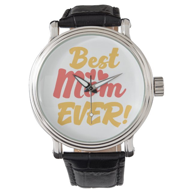 Beste Moeder Ooit Moederdag Horloge (Voorkant)