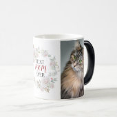 Beste moeder ooit Moederdag Kind Pet Photo Collage Magische Mok (Voorkant rechts)