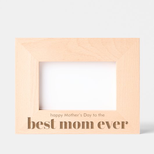 Beste moeder ooit Moederdag Koepeltje Gegraveerde Lijstjes (Voorkant)