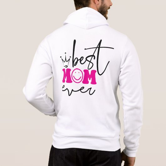 Beste moeder ooit Moederdag ontwerp-63344 Hoodie (Achterkant)