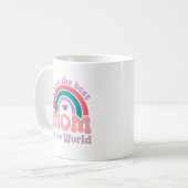 Beste moeder ooit Moederdag Quote Koffiemok (Voorkant links)