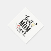 Beste moeder ooit Moederdag Quote | Papieren Serve Servet (Hoek)