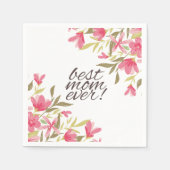 Beste moeder ooit Moederdag | Servet (Voorkant)