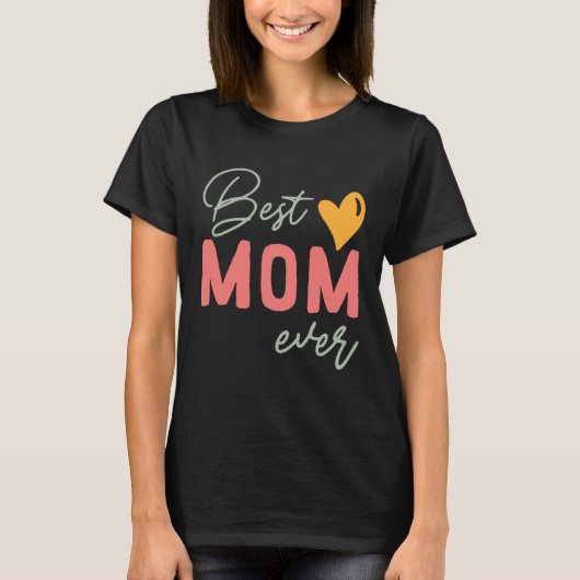 Beste moeder ooit Moederdag T-shirt (Voorkant)