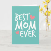 Beste Moeder Ooit Moederdag | Wenskaart Kaart (Gele Bloem)