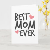 Beste Moeder Ooit Moederdag | Wenskaart Kaart (Gele Bloem)