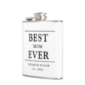 Beste moeder ooit moeders cadeau heupfles (Links)