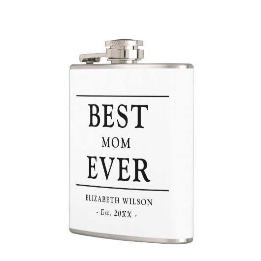Beste moeder ooit moeders cadeau heupfles (Links)