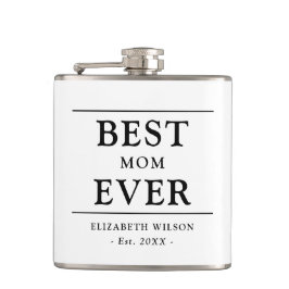 Beste moeder ooit moeders cadeau heupfles